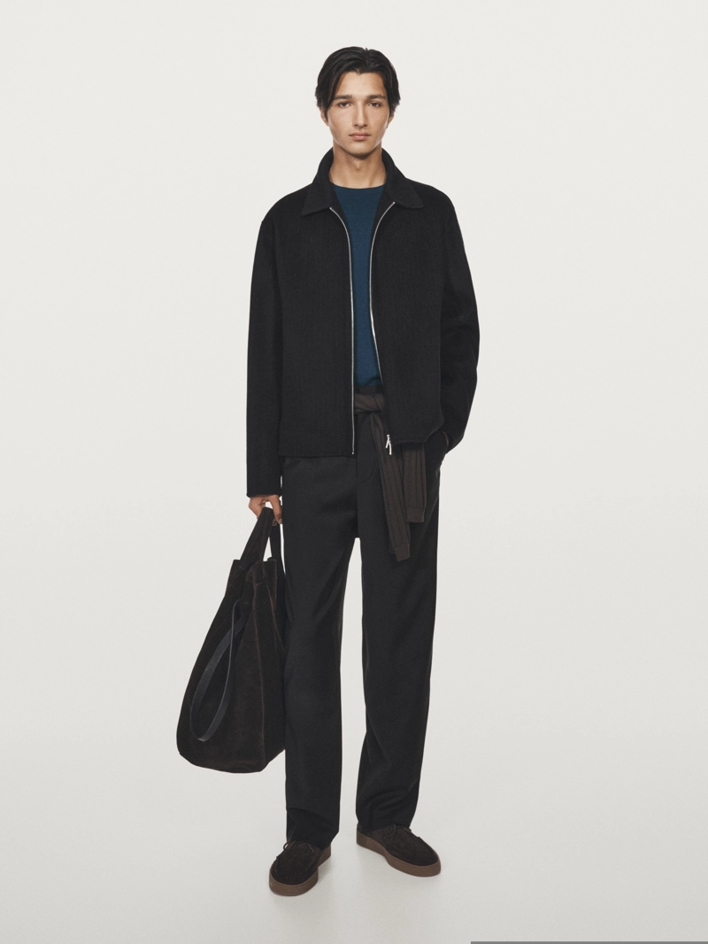 Брюки из 100% хлопка в облегающем крое