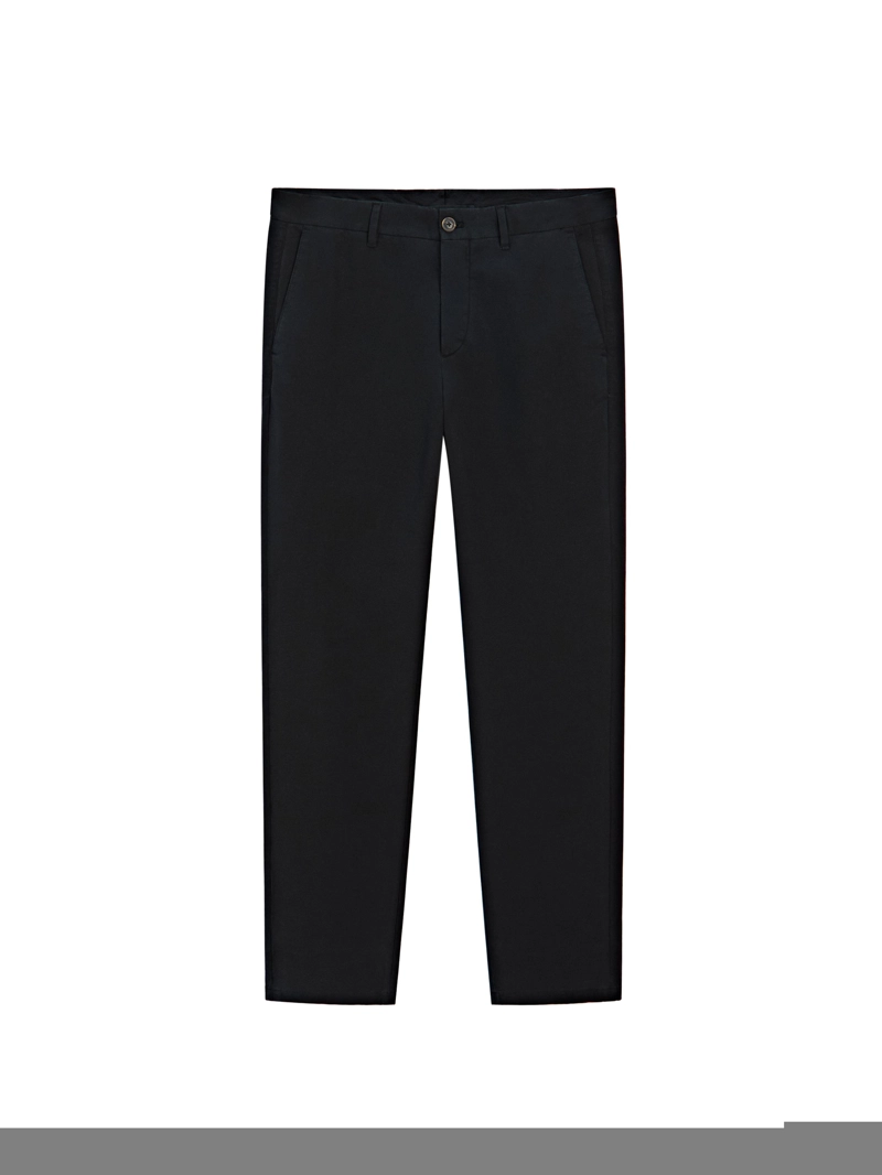 Брюки из 100% хлопка в облегающем крое