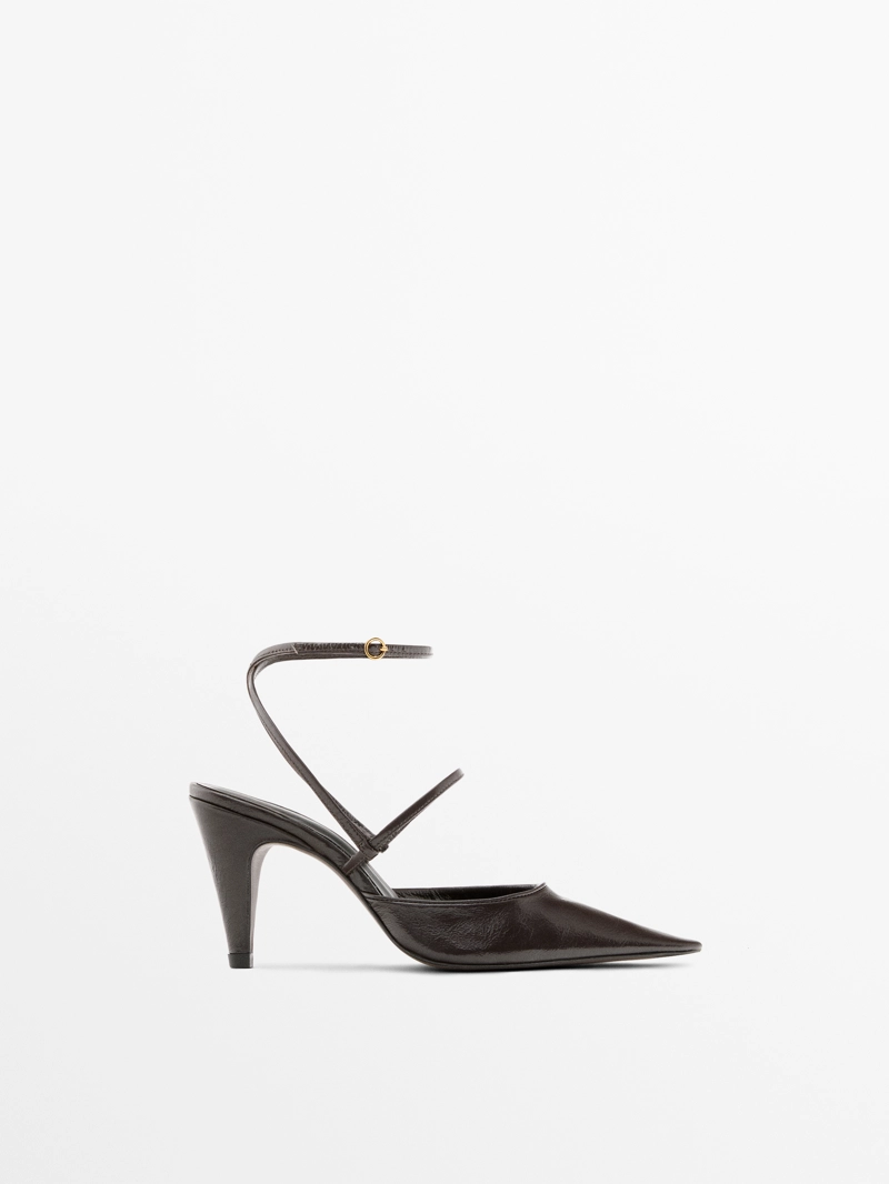 Туфли на каблуке со сплошным задником - studio