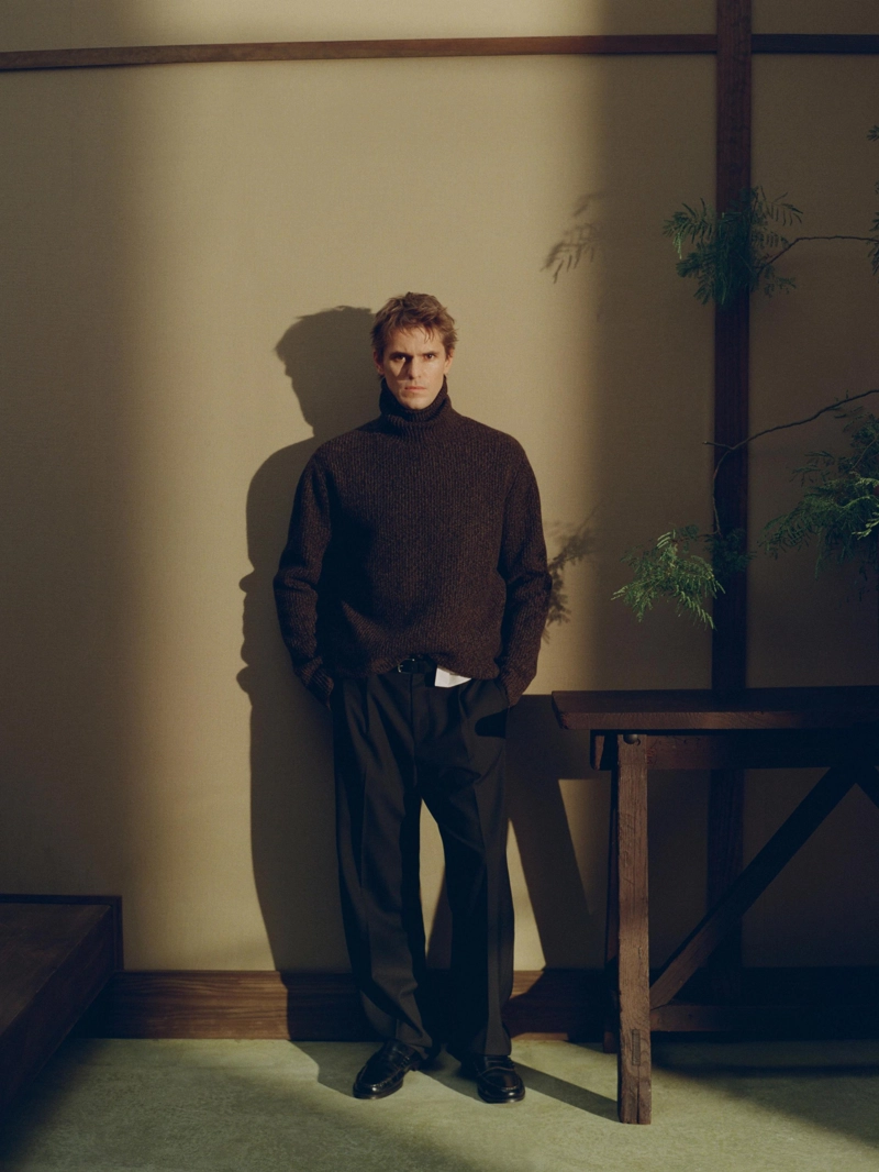 Брюки свободного кроя