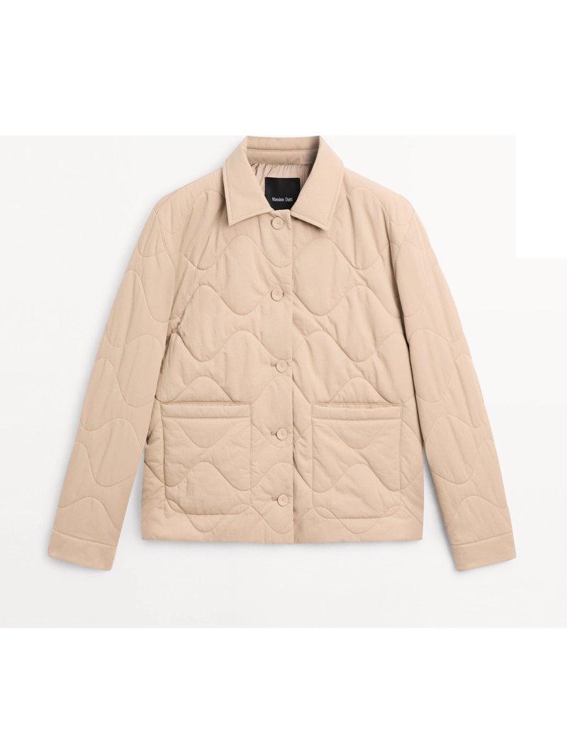 Куртка с деталями шва