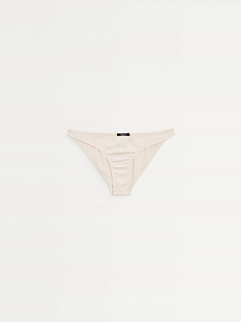 Трусики из атласного шелка