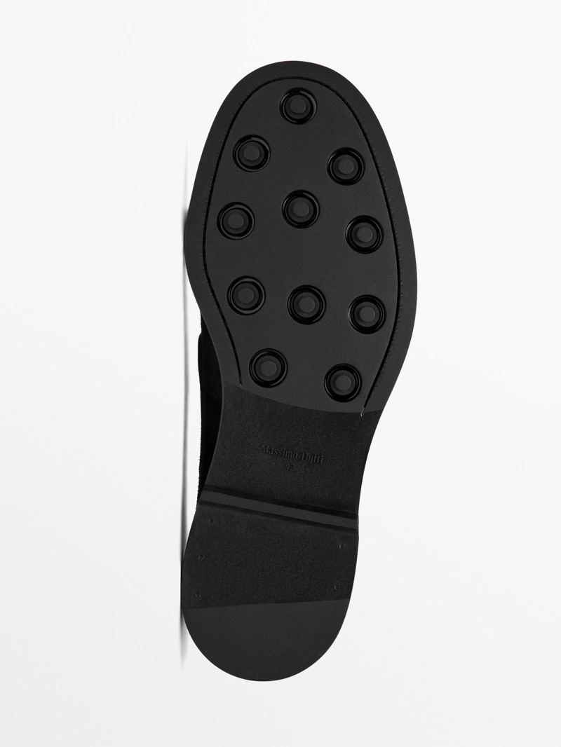 Мокасины из разделанной кожи - limited edition