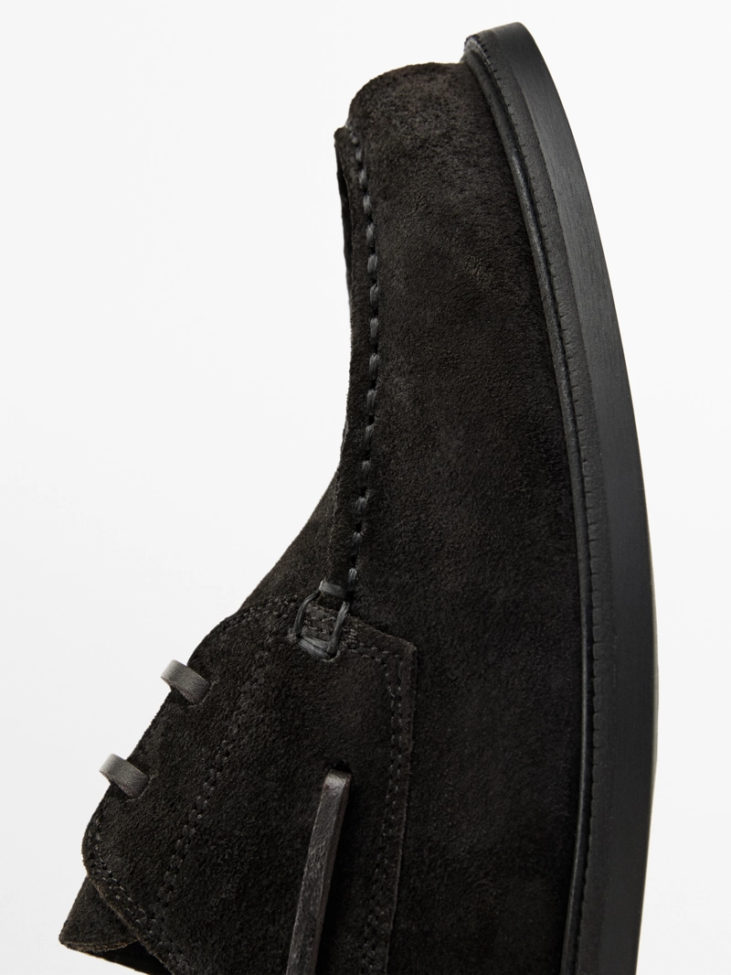 Мокасины из разделанной кожи - limited edition