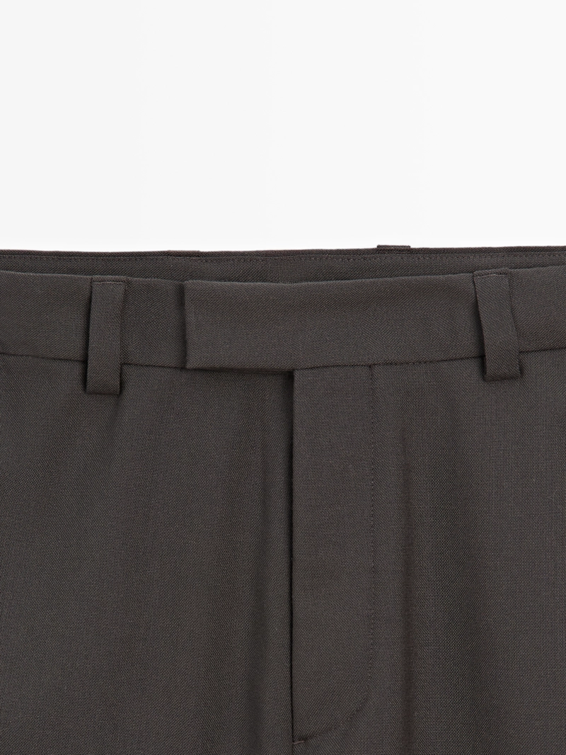 Брюки из 100% шерсти для костюма - limited