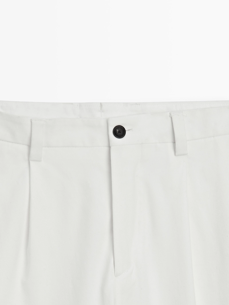 Широкие брюки с защипами - limited