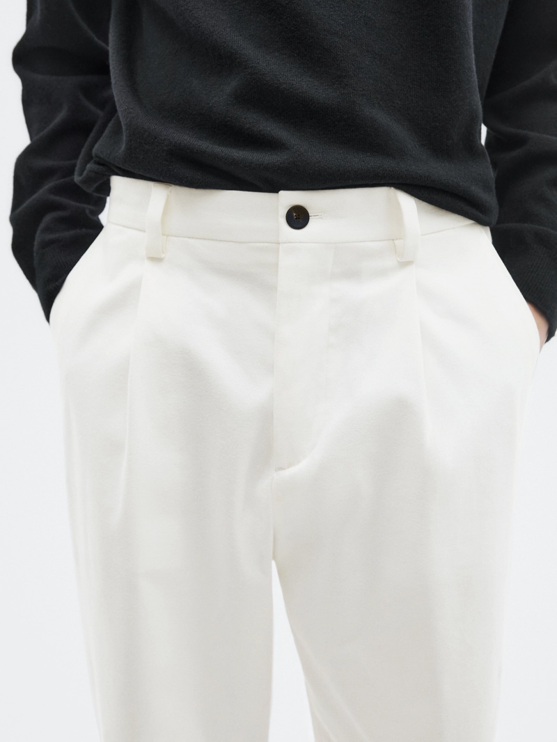 Широкие брюки с защипами - limited