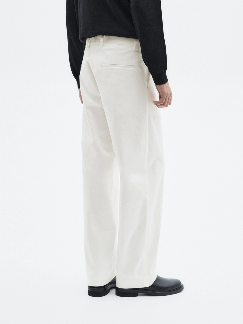 Широкие брюки с защипами - limited