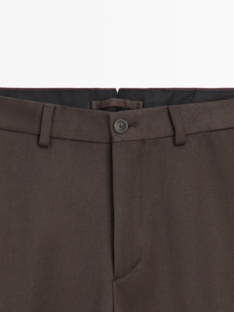 Брюки из 100% шерсти - limited