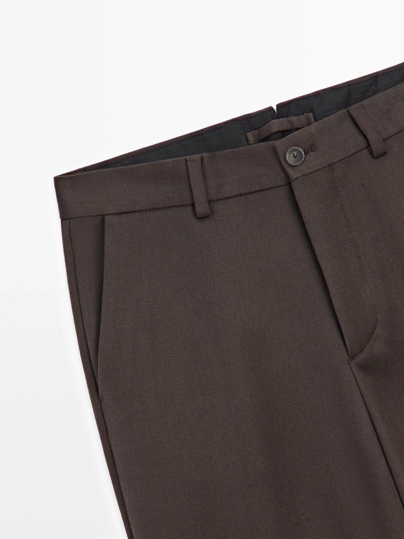 Брюки из 100% шерсти - limited