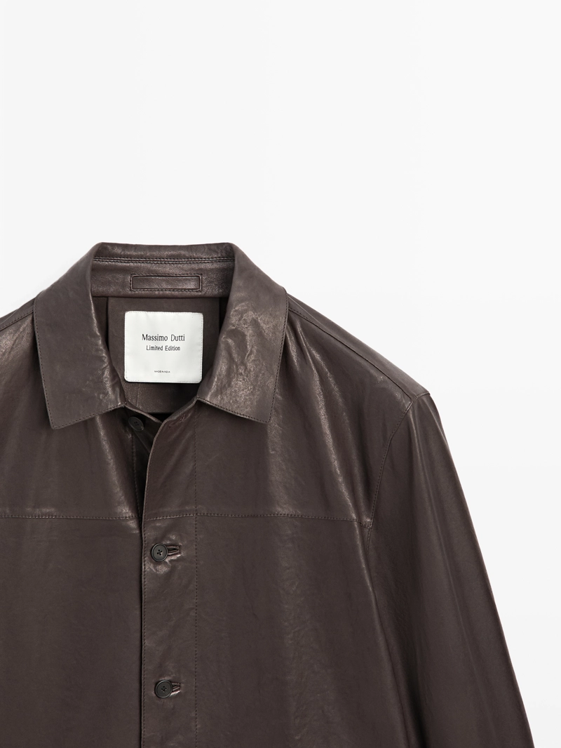 Кожаная рубашка - limited