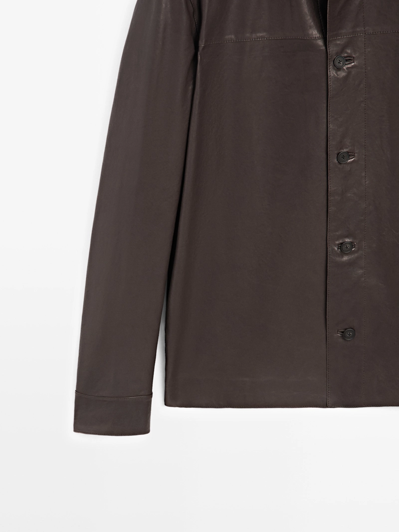 Кожаная рубашка - limited