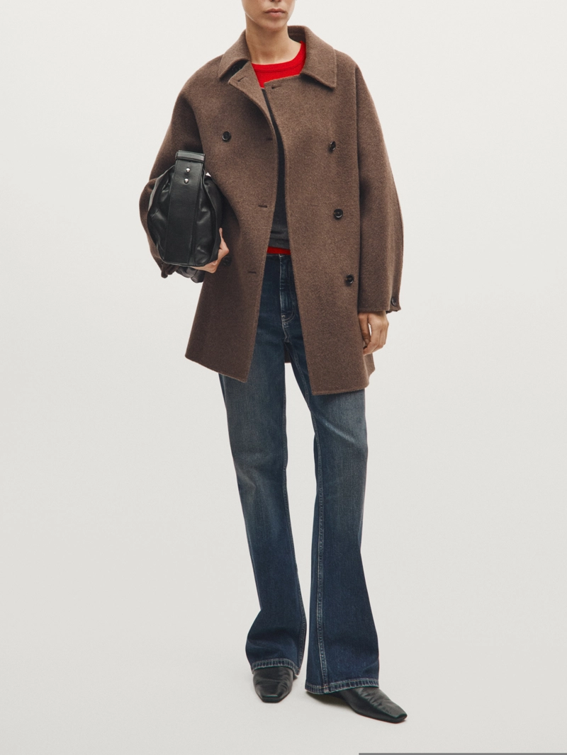 Сумка через плечо из натуральной кожи nappa