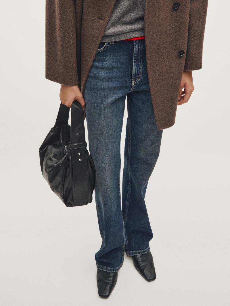 Сумка через плечо из натуральной кожи nappa