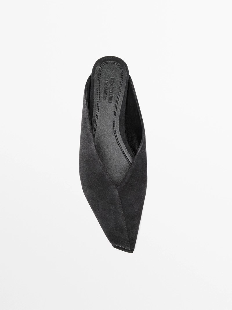 Туфли на каблуке из кожи - limited