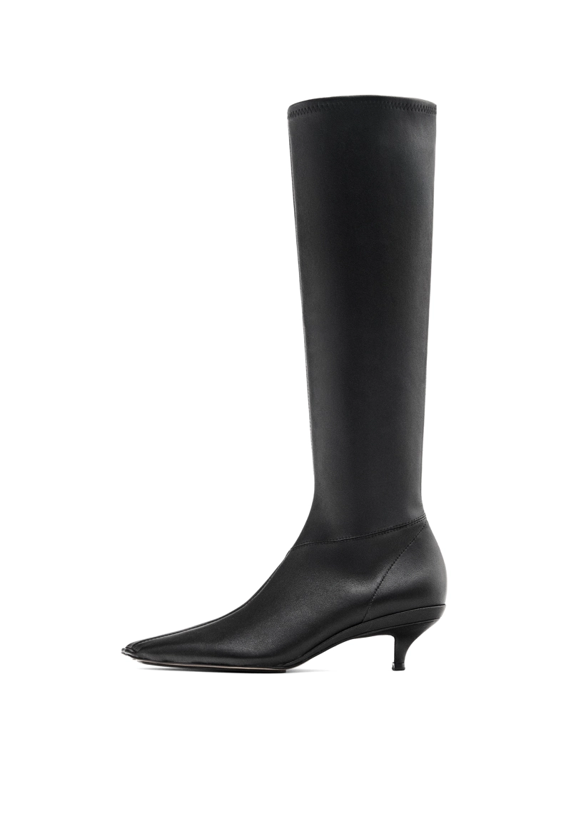 Туфли на каблуке stretch - limited