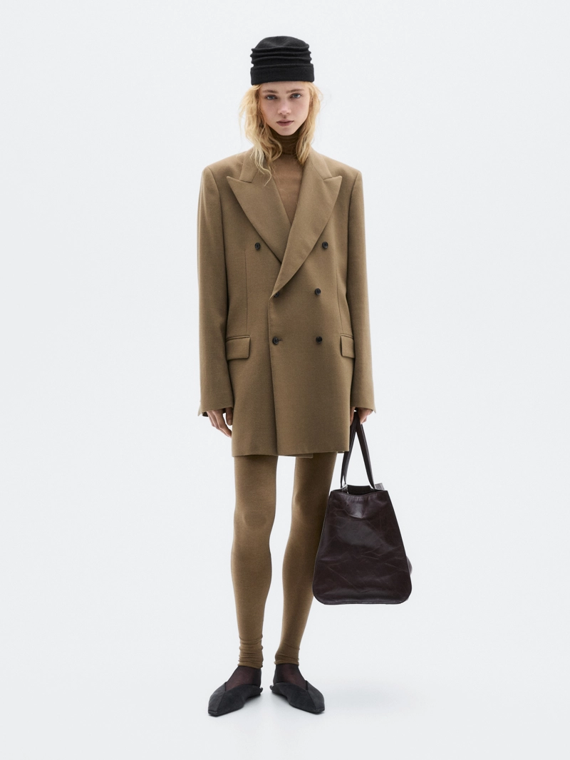 Лосины из вязаного шелкового смесового волокна - лимитированные