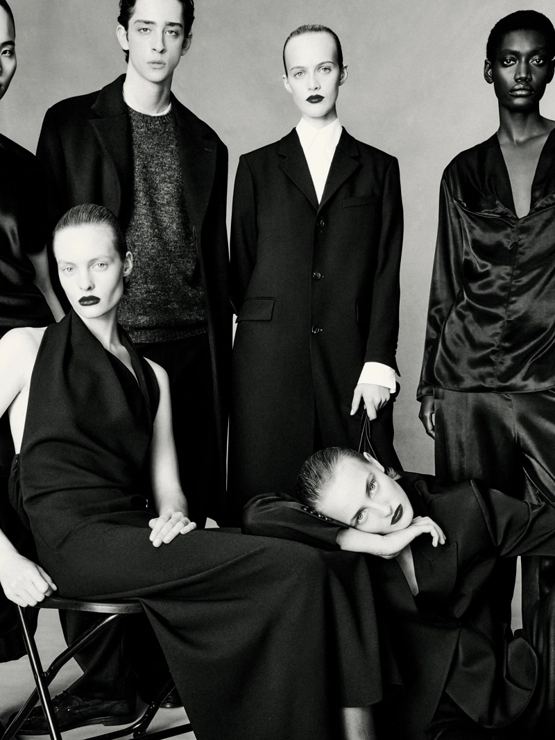 Блузка из атласа с деталями на воротнике - limited