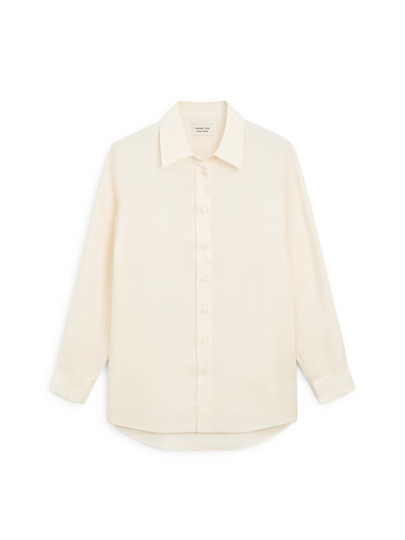 Рубашка oversize из потрясающего атласа - limited