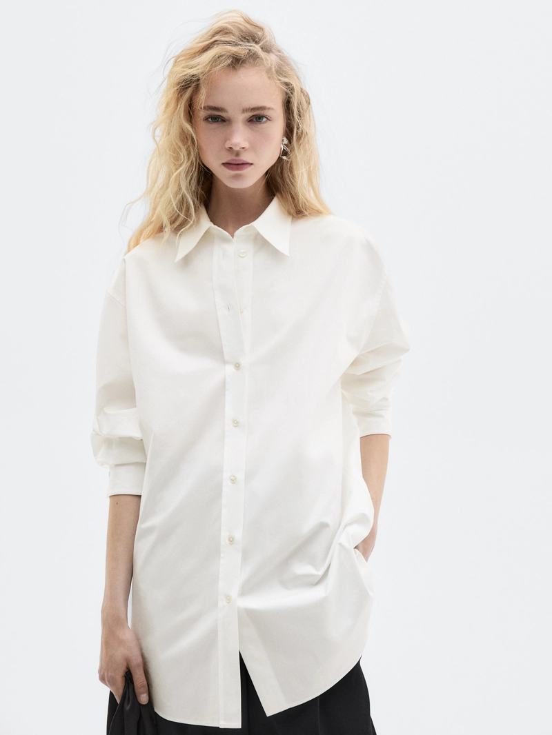 Рубашка long loose-fitting - limited