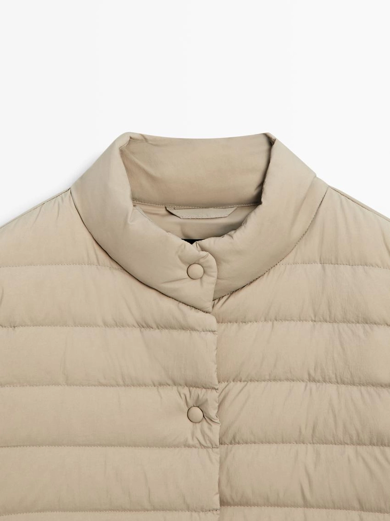 Пуховик с пухово-перьевым наполнителем