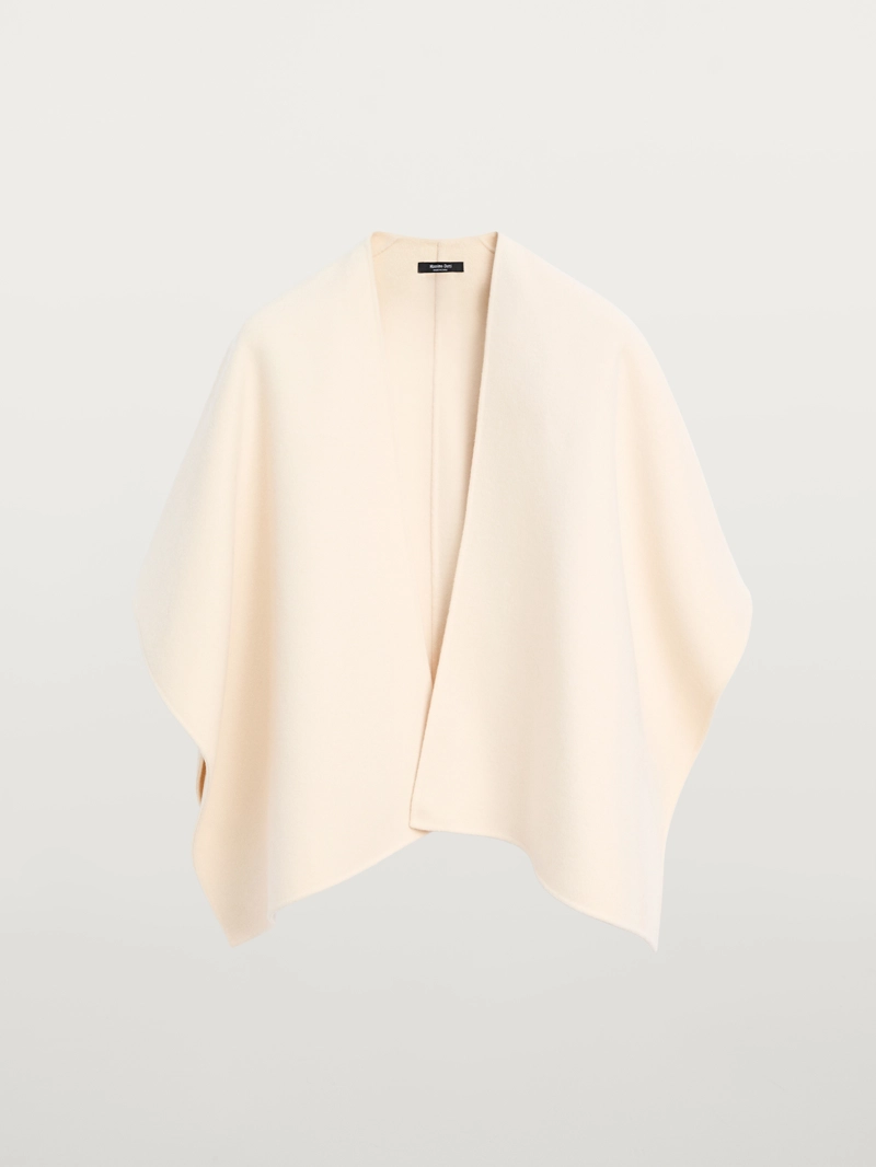 Пальто из шерстяной смеси с фактурным покроем