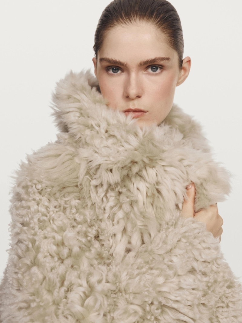 Короткое кожаное пальто - studio