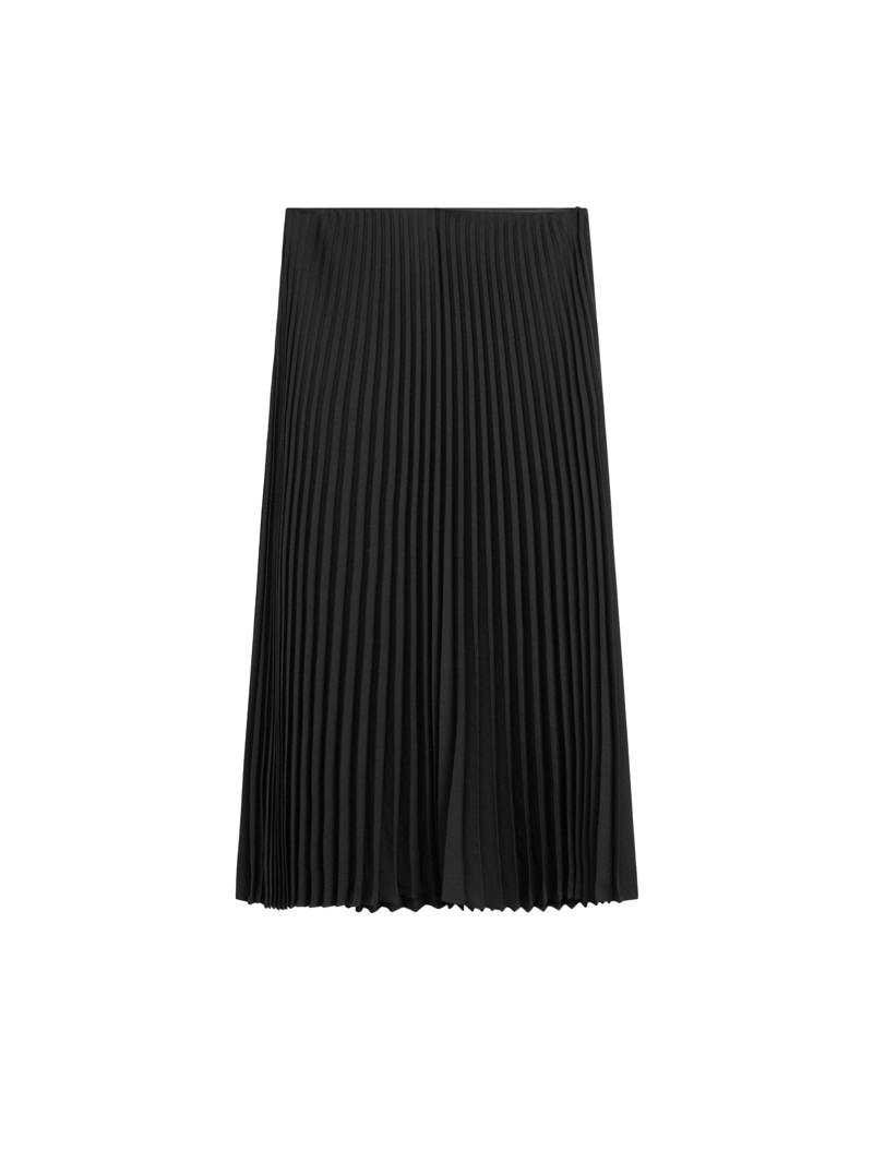 Длинная плиссированная юбка