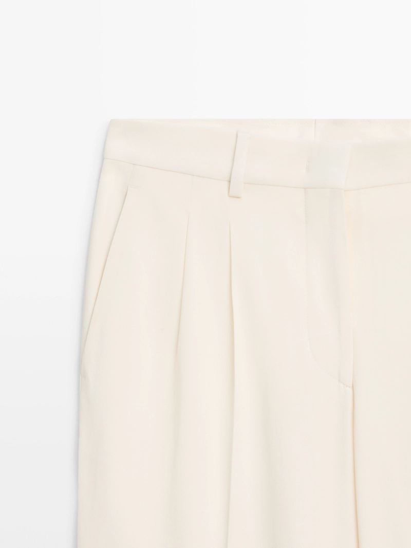 Брюки с двойными стрелками - limited