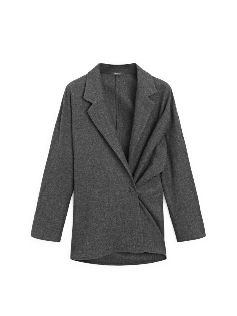 Рубашка из текстурированной 100% шерсти