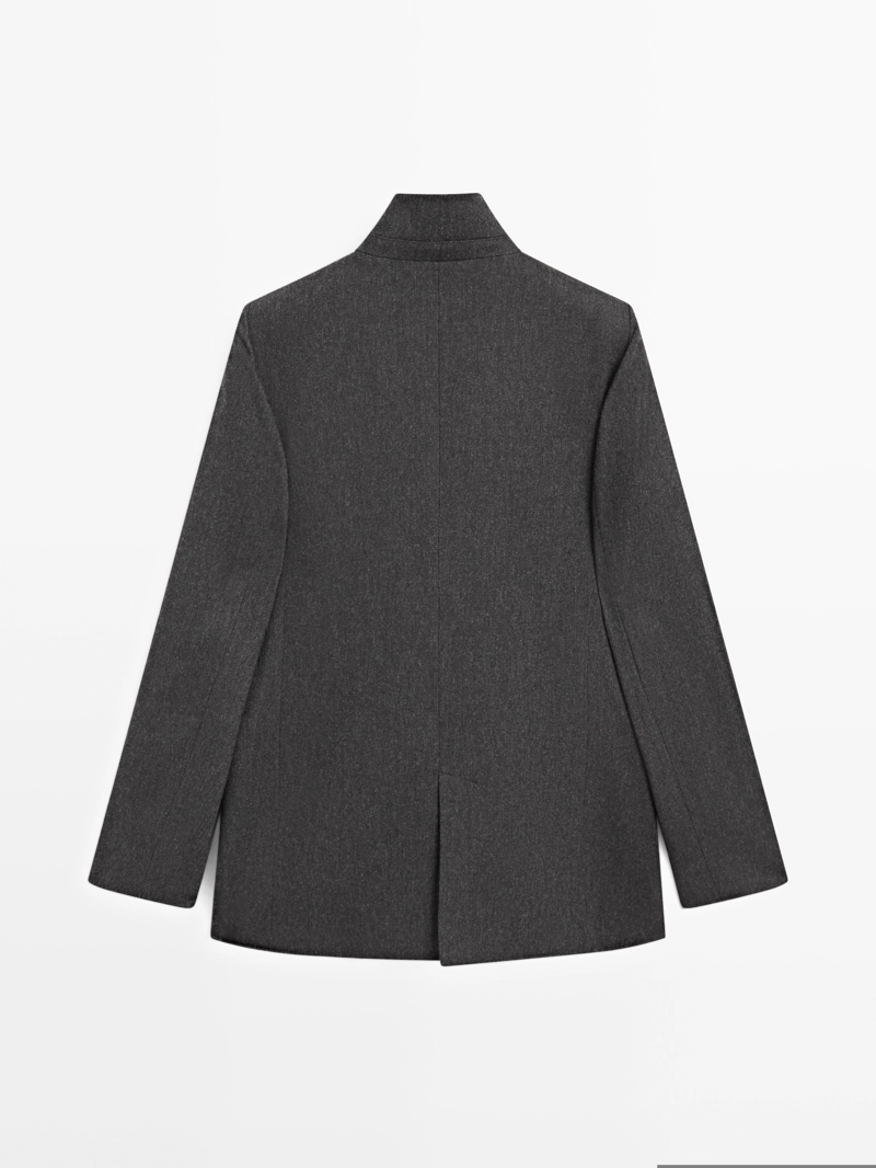 Пиджак из шерстяной смеси на три пуговицы