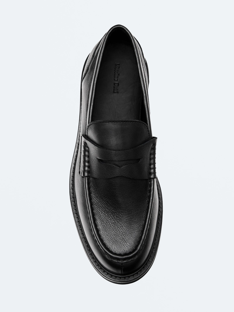 Мягкие кожаные мокасины