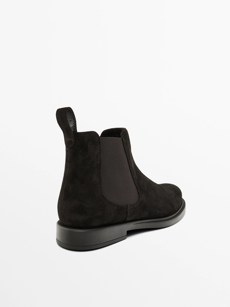 Ботинки chelsea из кожи с масляным покрытием