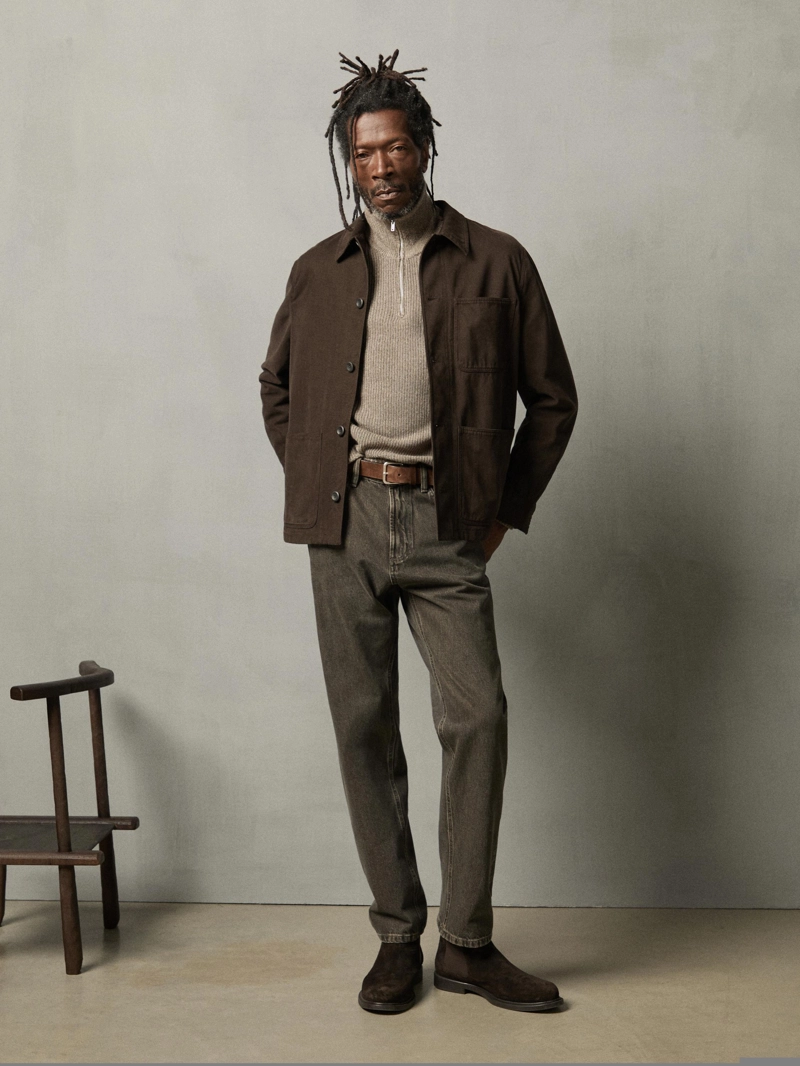 Ботинки chelsea из кожи с масляным покрытием