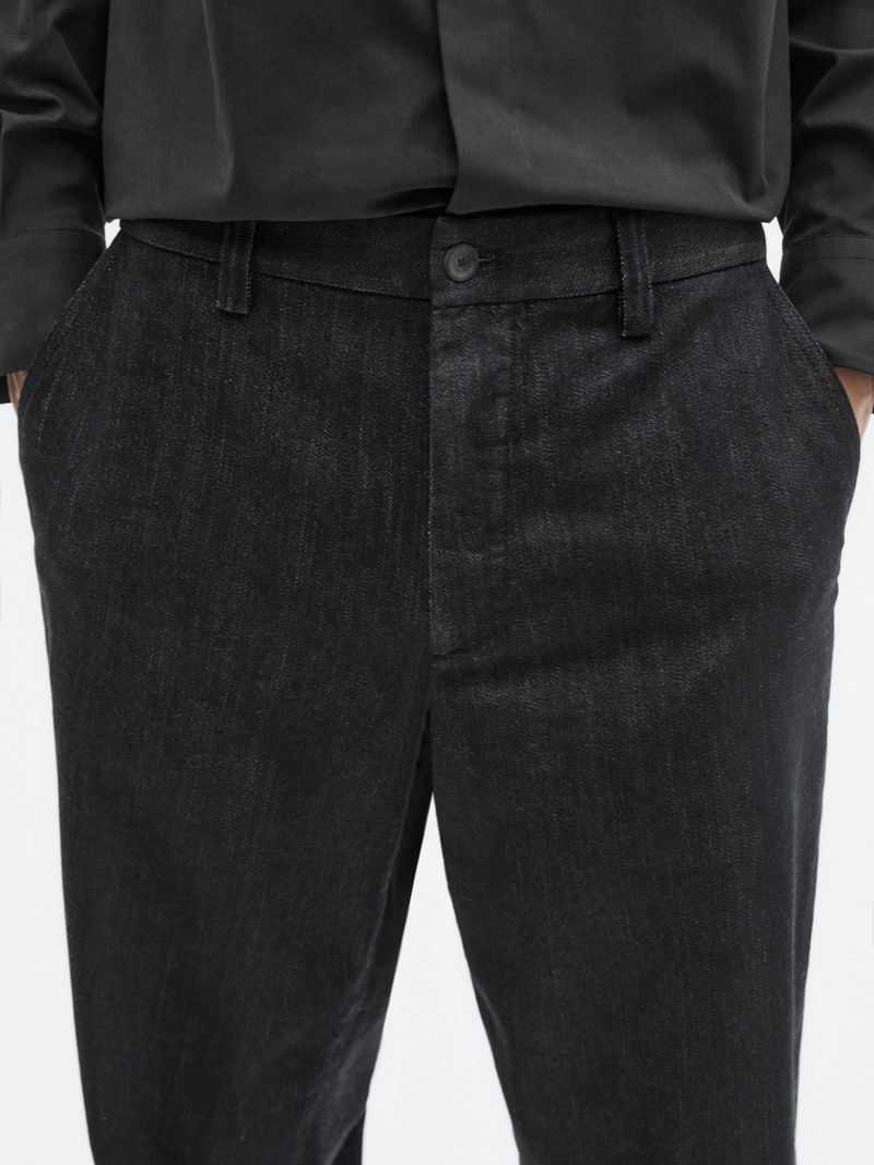 Джинсы с широкими брючинами - limited