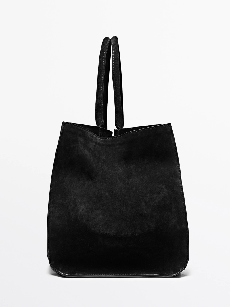 Сумка maxi xl из замши - limited