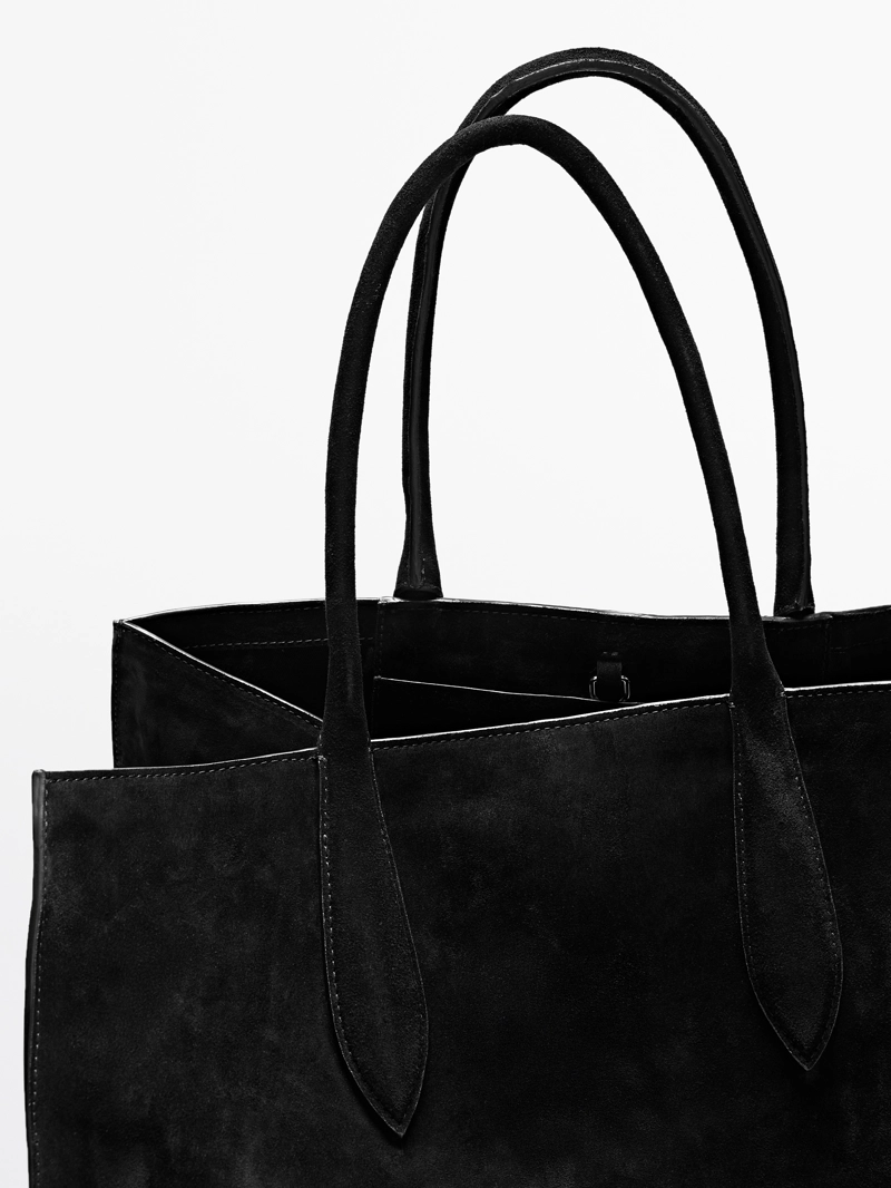 Сумка maxi xl из замши - limited