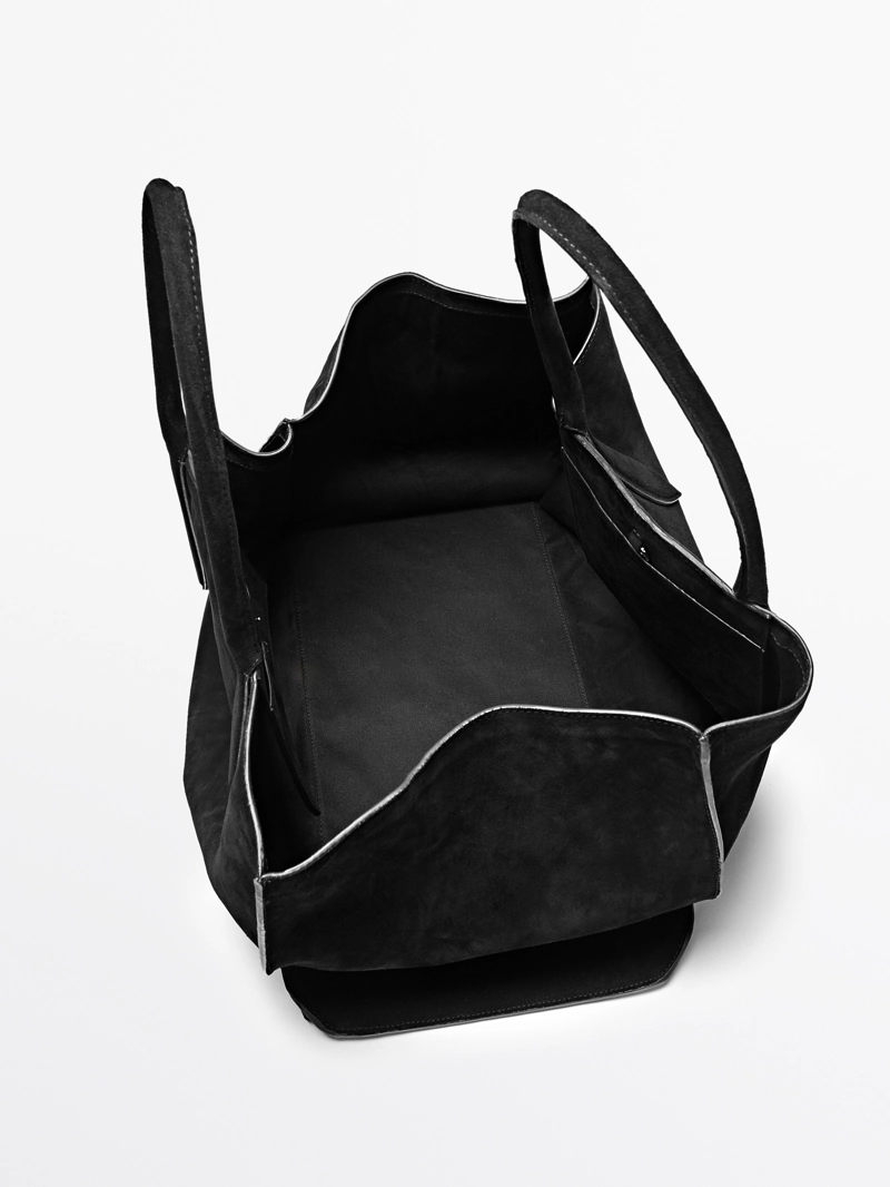 Сумка maxi xl из замши - limited