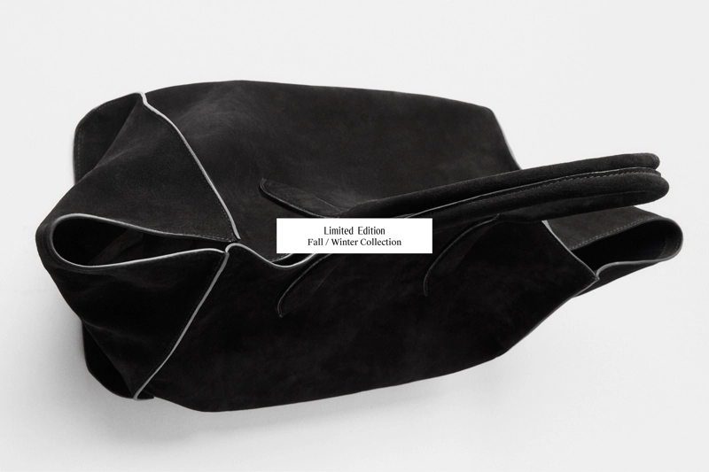 Сумка maxi xl из замши - limited