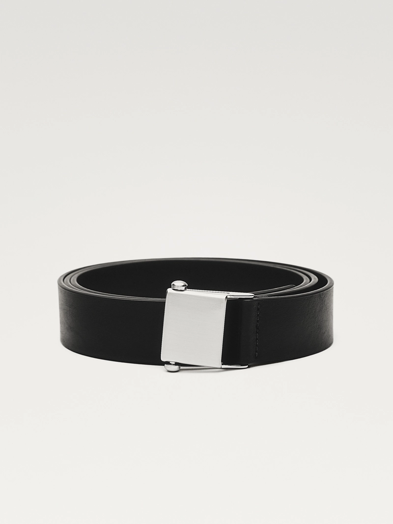 Кожанный ремень из нубука с пряжкой - limited