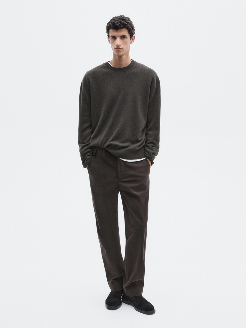 Свитер из шерсти и кашемира