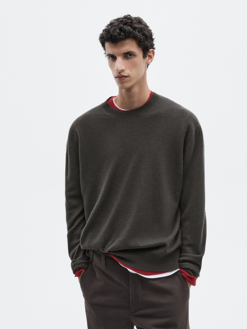 Свитер из шерсти и кашемира