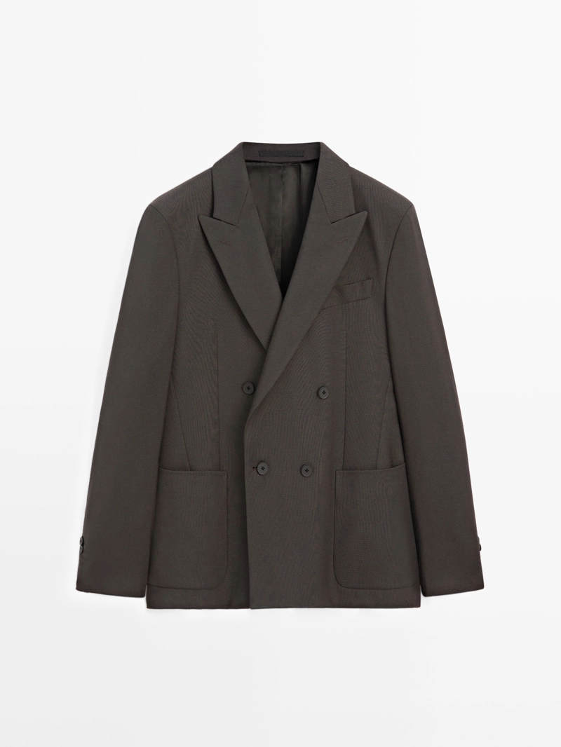 Пиджак с заостренными лацканами - limited