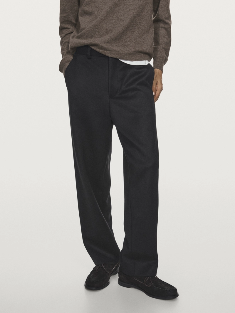 Брюки из 100% шерсти - limited