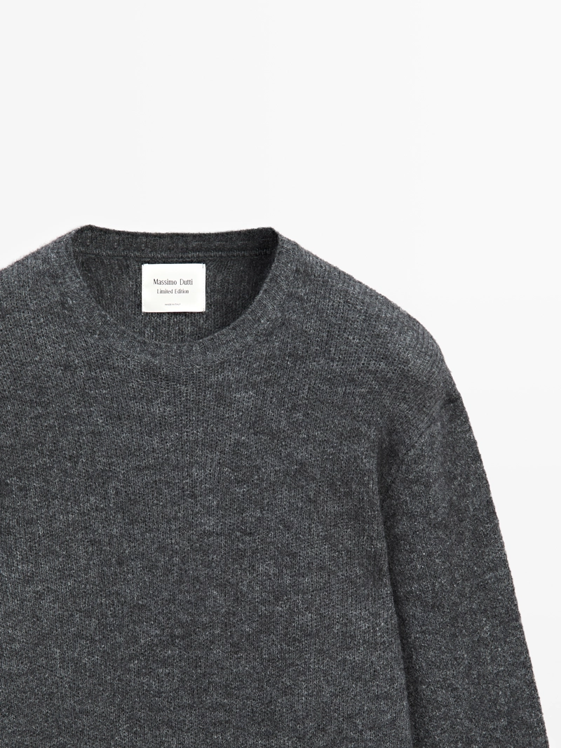 Свитер из альпакиевой смеси