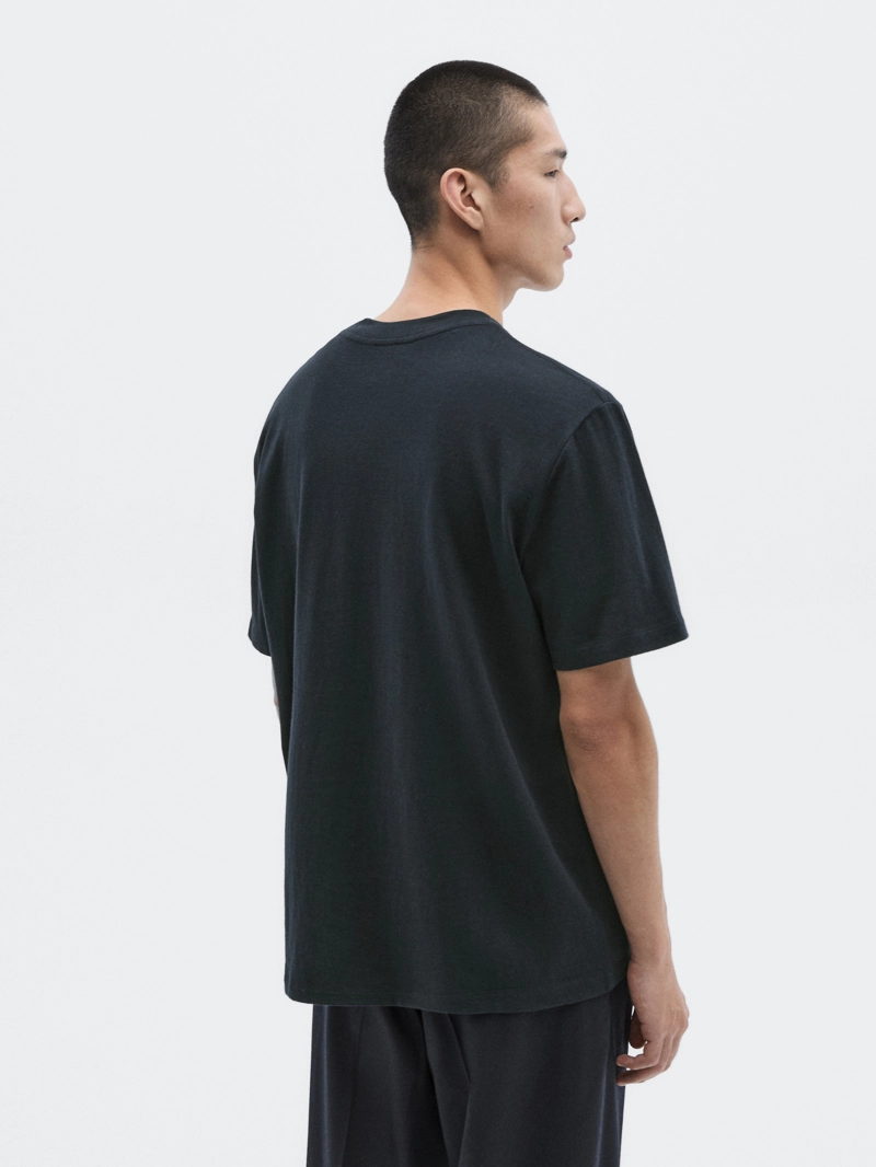 Футболка из хлопкового смесового материала коротких рукавом - лимитирована