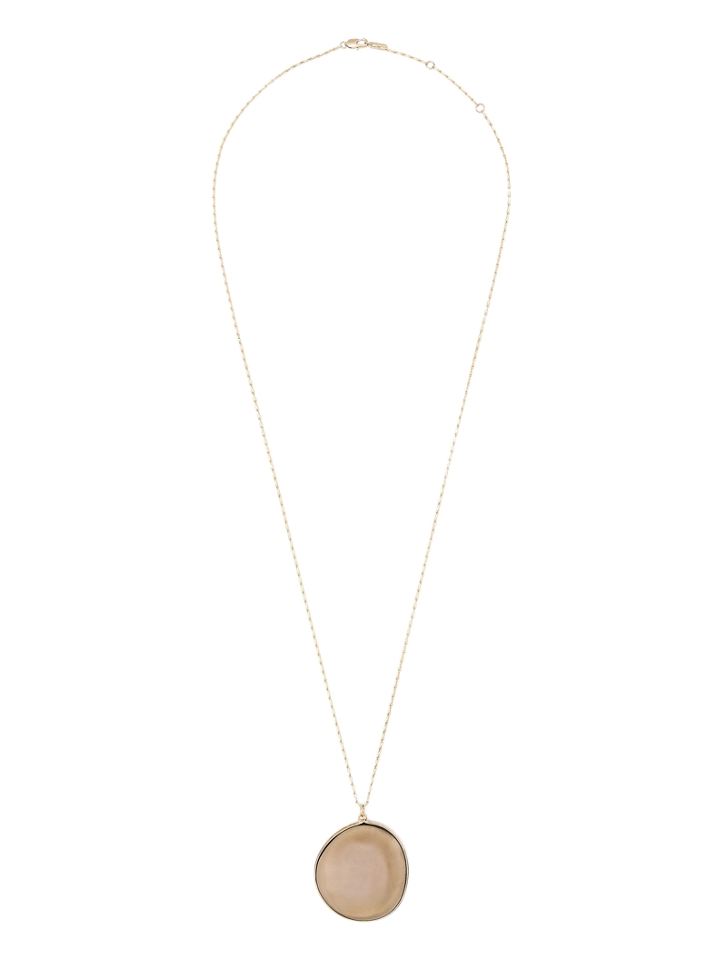 Ожерелье с подвеской из прозрачного камня