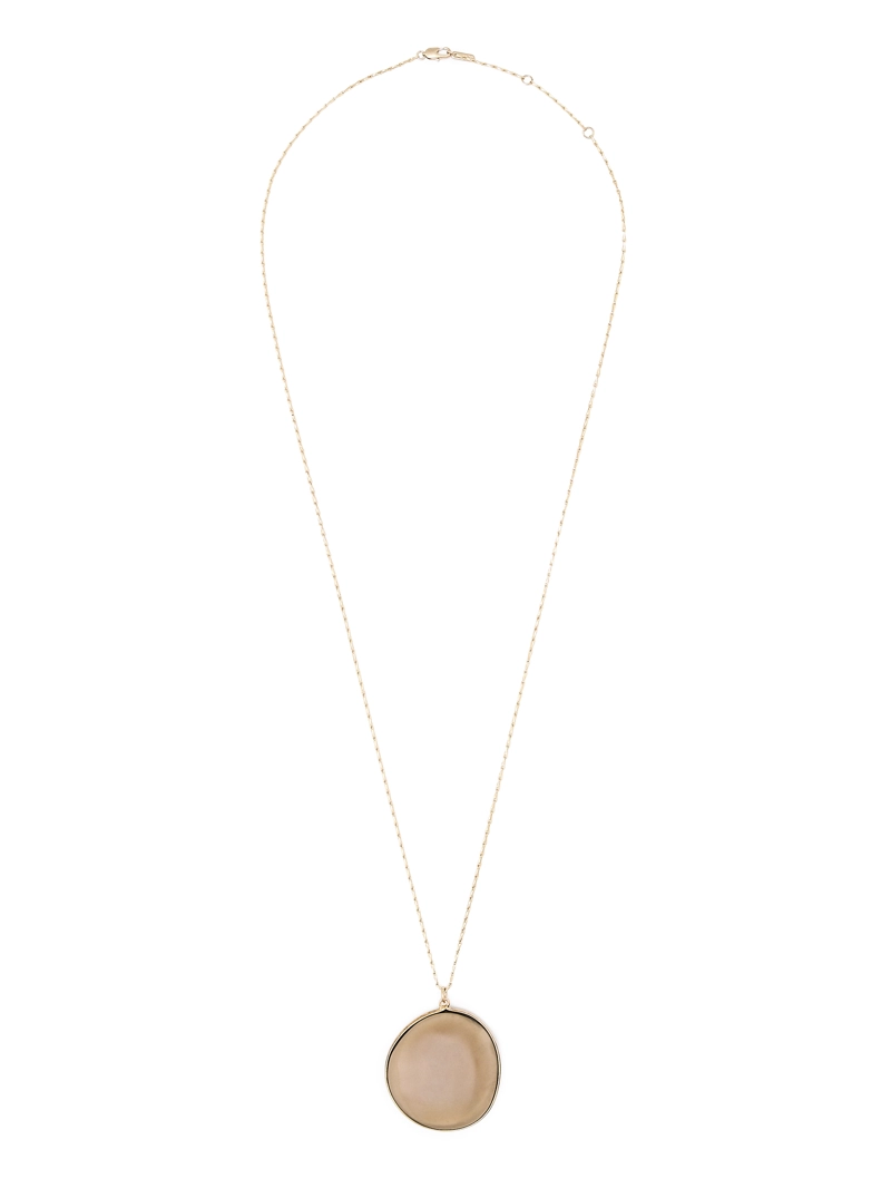 Ожерелье с подвеской из прозрачного камня