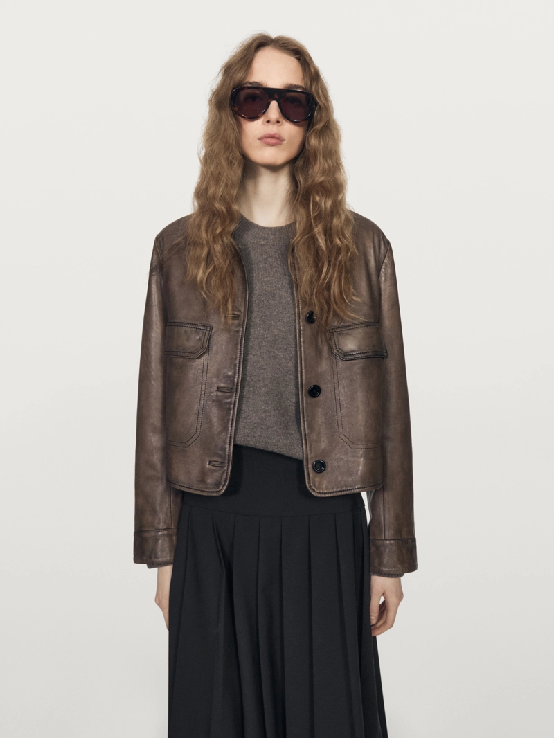 Юбка-миди из шерстяной смеси с разноуровневыми складками