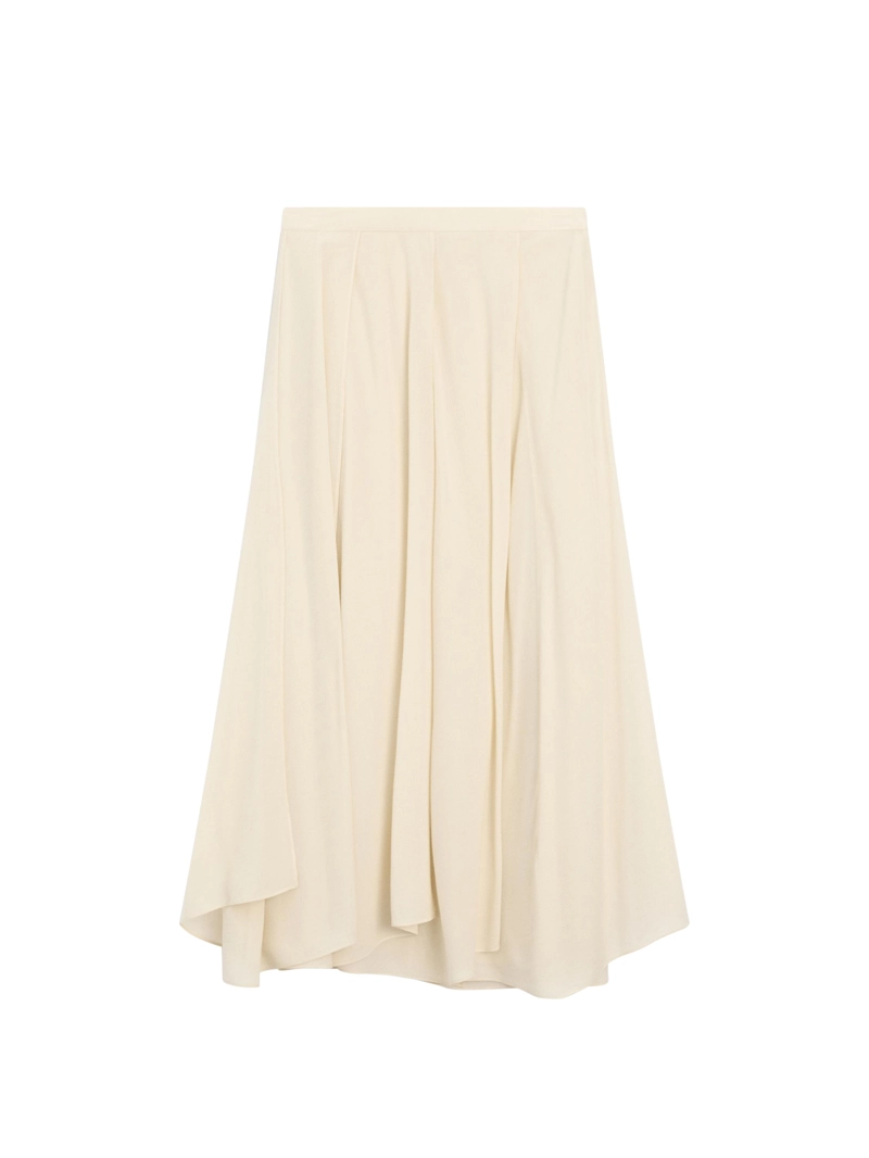 Юбка миди с оборками